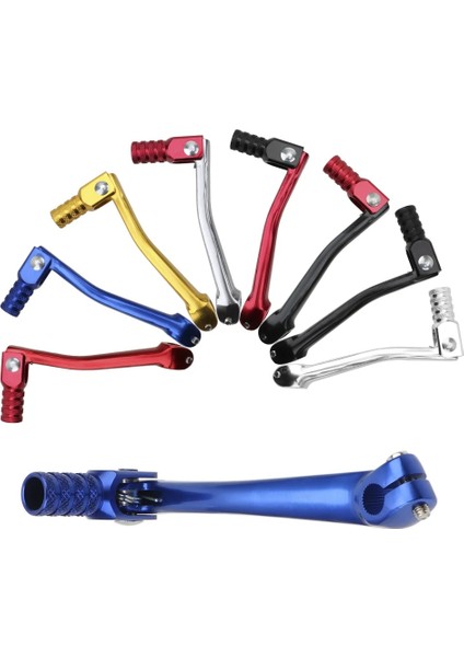 Kırmızı-Siyah Tarzı Leepee Motosiklet C Alüminyum Moto Aksesuarları Bisiklet Vites Kolu Moto Katlanır Vites Kolu Tgr 250 J1 J2 Cheetah T4 (Yurt Dışından) fırsatları