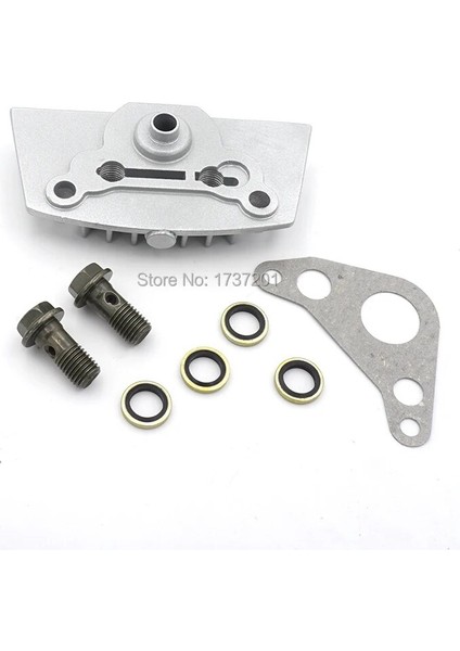 125CC-140CC Stili Için Yağ Soğutucu Adaptörü Motor Silindir Kapağı Dirt Pit Bike Maymun Bisiklet Motosiklet (Yurt Dışından) indirimleri