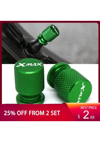 Titanyum Tarzı Yamaha Xmax 300 Xmax 400 Xmax 250 Xmax 125 Motosiklet C Alüminyum Aksesuar Tekerlek Lastik Vana Kök Kapakları C Hava Geçirmez Kapakları (Yurt Dışından)