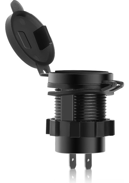 Mavi Stil Kebıdu 18W Telefon Qc 3.0 Araç Şarj Soketi Dijital Ekran Voltmetre Dc USB Şarj Soketi Motosiklet Için On-Off Anahtarı (Yurt Dışından) fırsatları