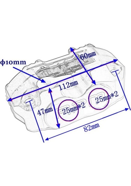 200 Adaptör Stili Yamaha Aerox Nitro Motosiklet Fren Pompası Için Evrensel Rpm Fren Kaliperi Rsz Jog Bws Zuma Fren Fren Balataları (Yurt Dışından) modelleri