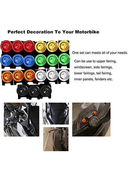 Kırmızı Stil Honda Için CB650R CB500R CBR600RR CBR900RR CBR929RR CBR1000RR Cbr 600RR 900RR 929RR 1000RR 600 F2 F3 F4I Kaplama Cıvataları Kiti Vidaları (Yurt Dışından) indirimleri