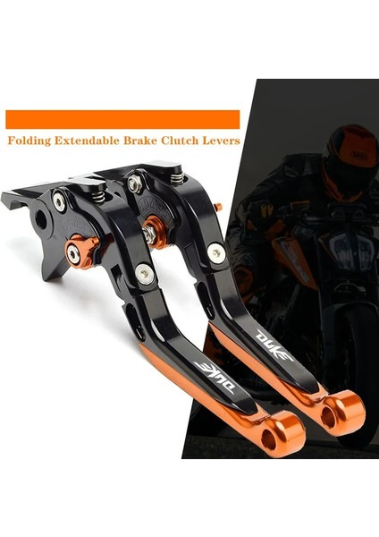 J Tarzı Fduke 200DUKE 250DUKE 390DUKE RC125 RC200 RC390 Rc Duke Motosiklet C Ayarlanabilir Fren Debriyaj Kolları (Yurt Dışından)