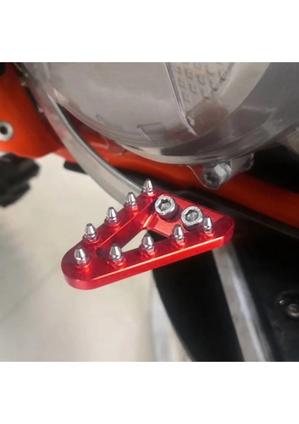 Siyah Stil Nıce C Motosiklet Fren Pedalı Kolu Uç Plakası Gaz Gaz Gasgas Ex Ec Mc F 350F 450F F EC300 (Yurt Dışından) fırsatları