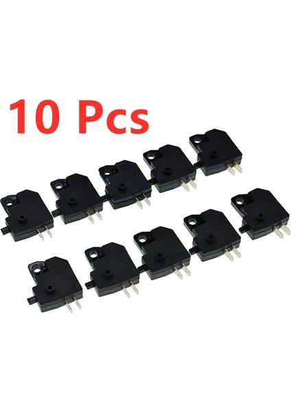 5 x Sağ 5 x Sol Stil Evrensel Anahtarı Motosiklet Sağ Sol Ön Fren Durdurma Olarak Elektrikli Araba Disk Fren Gidon Kontrol Anahtarı Aksesuarları (Yurt Dışından)
