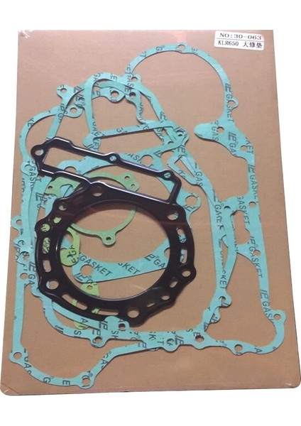 KLR650 87-10 Stili Kawasaki KLR650 KL650 Klr 650 Tengai Motosiklet Silindir Kafası Contası Motor Karter Contaları Kapakları Tam Kiti Set (Yurt Dışından)