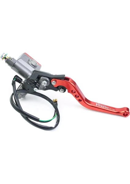 Mavi Sol Stil Fren Pompası Ana Silindir Motosiklet Kolu Gidon Hidrolik Debriyaj Yarış Motosikleti Honda Yamaha Kawasaki Suzuki (Yurt Dışından) fırsatları