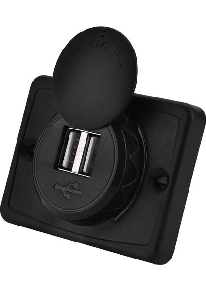Motosiklet ELECTRO.1A Araba Çift USB Bağlantı Noktası Şarj Soketi Çıkışı 12V LED Su Geçirmez Güç Kaynağı Için Telefon Tabletinize Güç Verin (Yurt Dışından)