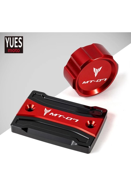 Fbc Altın Tarzı Motosiklet Aksesuarları C Arka ve Ön Fren Hidroliği Haznesi Kapağı Silindir Koy Yamaha MT07 mt Için (Yurt Dışından)