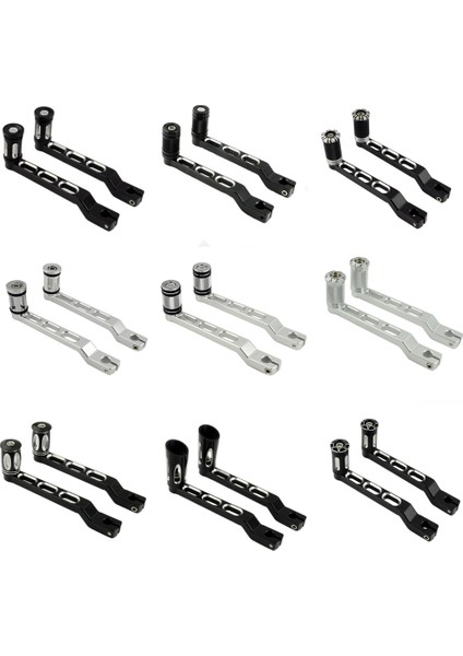 Stil F Stili Motosiklet Parçaları Topuk Toe Vites Kolları Harley Touring Softail Road King Electra Glide Trike Için Shifter Peg Flst Flt Flht (Yurt Dışından) fiyatları