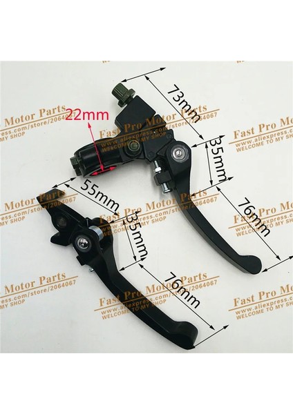 Gümüş A Stili Crf Klx Pit Pro Xmotos Bse Kayo Pit Dirt Bikes Parçaları Çoğu Alüminyum Alaşımlı Katlanır Debriyaj Kolu Fren Kolu Seti (Yurt Dışından) fırsatları