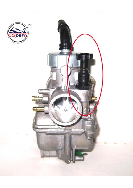 CA85-01-BC Stili Kearburetor Pwk Pe Gaz Kelebeği Valfi Montajı Için Uygun Konsantre Kolu Manuel Valf Kontrol Anahtarı (Yurt Dışından)