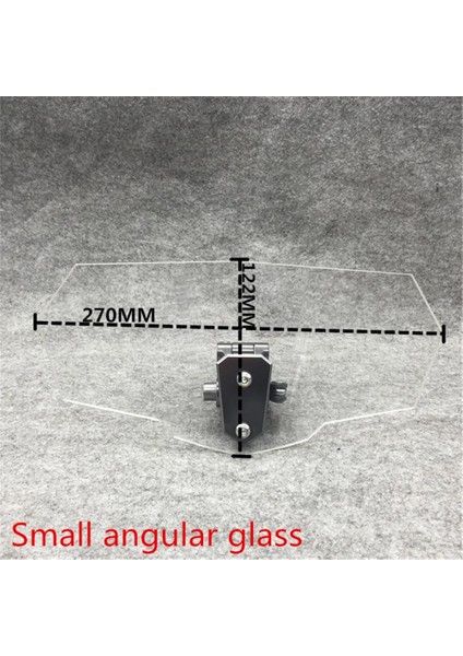 Küçük Açılı Gri Stil Hava Akışı Ayarlanabilir Ön Cam Rüzgar Saptırıcı Evrensel Motosiklet Cam Kawasaki Bmw Ducati Honda Benelli Triumph Yamah (Yurt Dışından) fiyatları