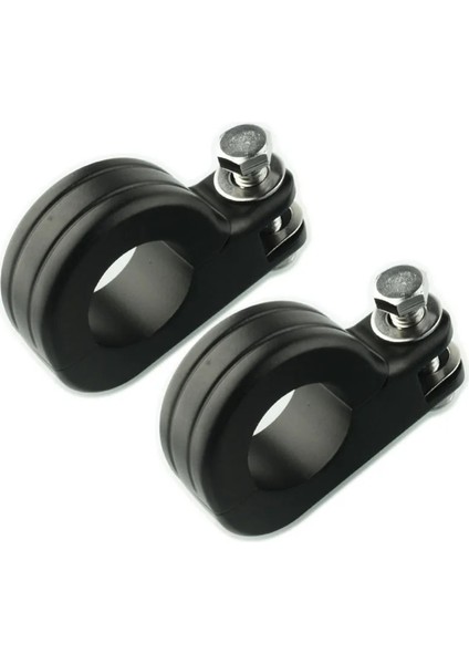 32MM Krom Stili 32MM C Kütük Çarpışma Çubuğu Motor Koruma Otoyol Ayak Peg Kelepçeleri Harley Davidson Çoğu Motosiklet Için Montajlar (Yurt Dışından)