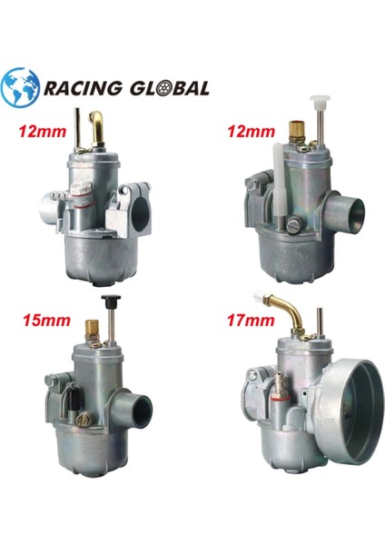 17 mm Tarzı Alcon-Yarış Motosiklet Karbüratör Değiştirme Moped Bisiklet Uygun Puch Bing Src Için Puch Kartı Bing Tarzı Carb (Yurt Dışından)