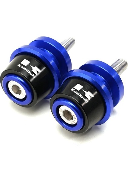 10MM Yeşil Stil 2022 Yenı Motosiklet Salınım Kolu Makara Kaydırıcı Standı Vidalar Kawasaki Z650 Z800 Z900 Z1000 Z1000SX Nınja 650 ZX6R ZX10R (Yurt Dışından)