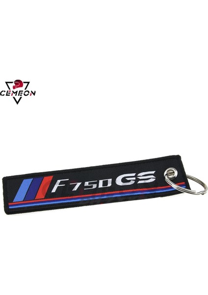 F850GS Stili Anahtarlık Kolye Bmw F650GS F700GS F750GS F800R F800GT F800GS F850GS F900XR F900R Motosiklet Rozeti Nakış Anahtarlık (Yurt Dışından)