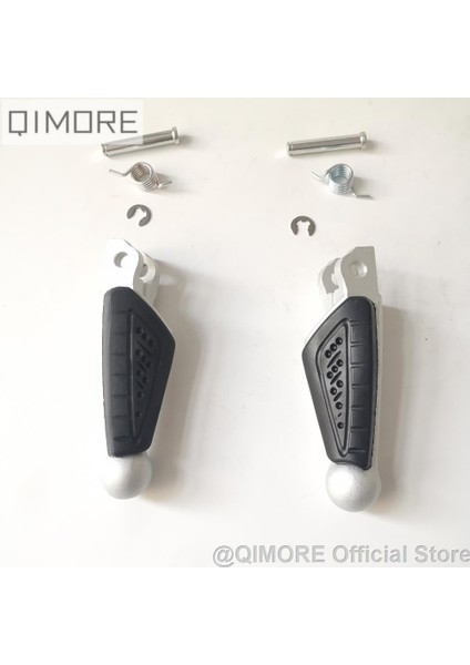 Sağ Ön-Gümüş Stil Motosiklet Benelli TNT300 BN302 TNT600 Bntels Keeway Rk6 600 Için Ön Ayaklık (Aksesuarlar Dahil) (Yurt Dışından) fırsatları