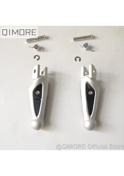 Sağ Ön-Gümüş Stil Motosiklet Benelli TNT300 BN302 TNT600 Bntels Keeway Rk6 600 Için Ön Ayaklık (Aksesuarlar Dahil) (Yurt Dışından) indirimleri