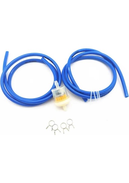 2m Mavi Stil Piaggio Motosiklet Çamur Borusu Için Renkli Gaz Boru Hattı ve 1 Metre Yakıt Hattı (Yurt Dışından)