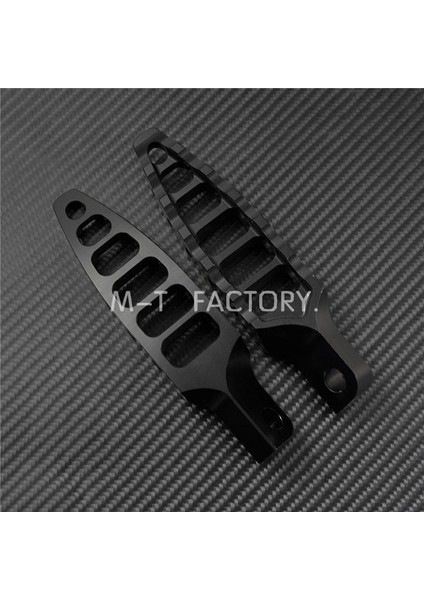 Siyah Ayak Izleri Stili 2 Adet Motosiklet C 45 Derece Erkek-Mount Footrest Footpegs Ayak Pegs Harley Sportster Touring Dyna Softail (Yurt Dışından)