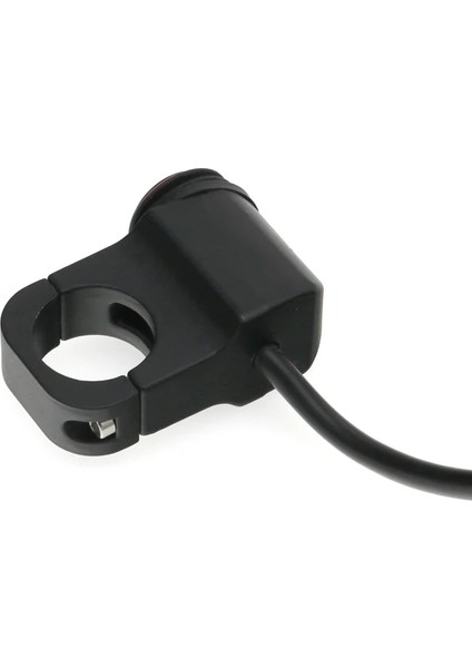 FZ2174-SIYAH2 Stili Moflyeer Motosiklet Suya Dayanıklı Alüminyum Alaşımlı Anahtarlar Gidon Far Anahtarı ve Kırmızı LED Işıklı 3 Tel (Yurt Dışından) fırsatları