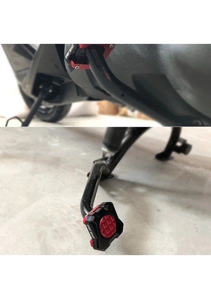 Kırmızı L2 Stili Nmax Destek Çerçevesi Ayak Pedi Motosiklet Büyük Destek Çerçevesi Aksesuarları Xmax Ain Destek Çerçevesi Genişletilmiş Kaymaz Mat (Yurt Dışından) indirimleri
