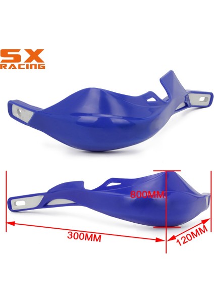 Çıkartma Stili ile Turuncu Otorcycle El Gidon Gidon Muhafızları Handguard Yamaha Yz Yzf Wr Wrf Ttr YZ250F WR450F (Yurt Dışından)