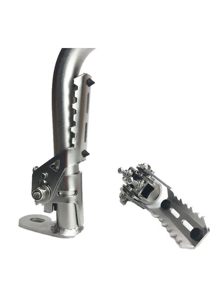 Mavi Stil Motosiklet Otoyolu Ön Ayak Mandalları Bmw Rgs Lc R R Gs Için Katlanır Footrests Kelepçeleri Adv Macera (Yurt Dışından) fiyatları