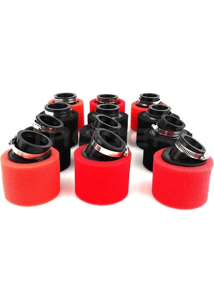 Düz 42MM-R Stili Motosiklet Çukuru Kir Bisikleti Atv Parçaları Bükülmüş Açılı Köpük Hava Filtresi Pod Pıt Dörtlü Dirt Bike Buggy (Yurt Dışından) fiyatları