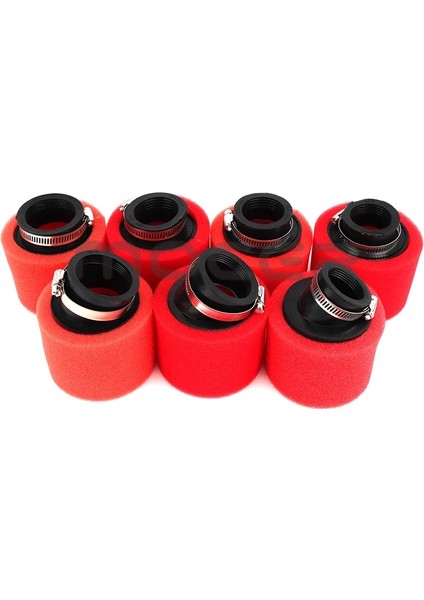Düz 42MM-R Stili Motosiklet Çukuru Kir Bisikleti Atv Parçaları Bükülmüş Açılı Köpük Hava Filtresi Pod Pıt Dörtlü Dirt Bike Buggy (Yurt Dışından) modelleri