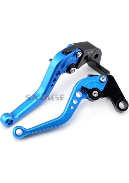 Kısa Mavi Stil Shortlong Fren Debriyaj Kolları Yamaha Fz6 Fz1 Ns Fazer Fz8 Xj6 XJ6F Diversion Motosiklet FZ6N FZ1N Aksesuarları Ayarlanabilir (Yurt Dışından)