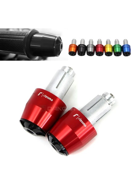 Kırmızı Stil Motosiklet Gidon Sapları Uçları Fiş Bar Uçları Gidon Kapakları Kawasaki Z800 Z1000 Yamaha Honda Için C Alüminyum Evrensel (Yurt Dışından) modelleri