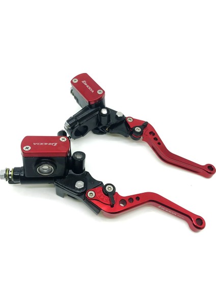 Turuncu Sağ Stil Evrensel Renkler Motosiklet Ön Fren Debriyaj Ana Silindir Honda Yamaha Suzuki Kawasaki Için Hidrolik Pompa Kolu (Yurt Dışından) modelleri