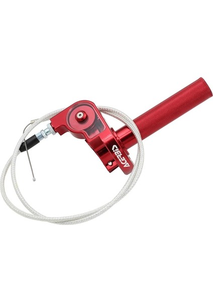 Acerbs Kırmızı Stili Scl Motos Evrensel Otorcycle C Alüminyum Acerbs Kolu Gaz Kelebeği Kavrama Gaz Kablosu ile Hızlı Twister Crf Yeni (Yurt Dışından)