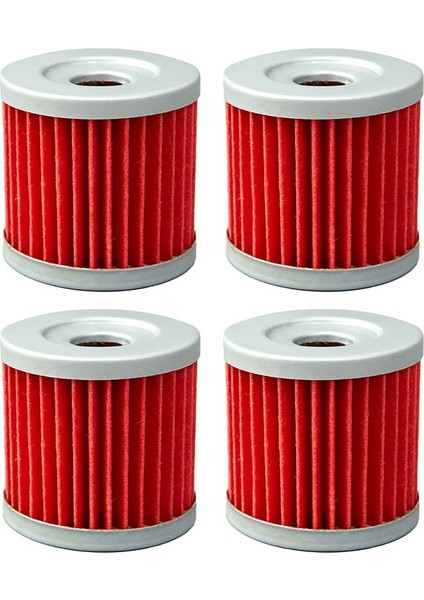 4 Parça Kırmızı Stil Suzukı AN400 Burgman Roadıe DF15 Df9.9 DR100 Için Yağ Filtresi (Yurt Dışından) fırsatları
