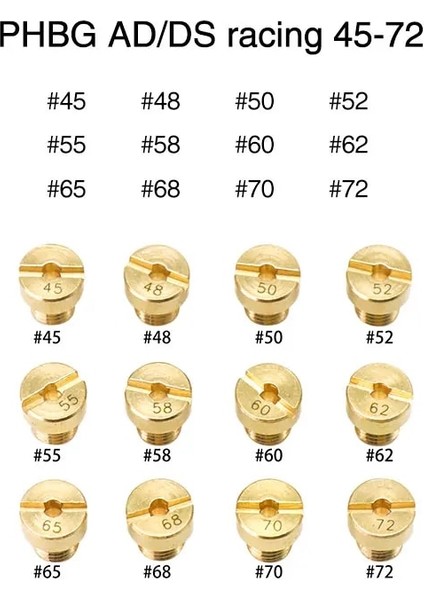 45 Ila 72 Jet Stili Alconstar Olarak Dellorto Motosiklet Vergaser Karbüratör Manuel Jikle Yarışı Honda Yamaha Kawasaki Gy6 Moped Için (Yurt Dışından)
