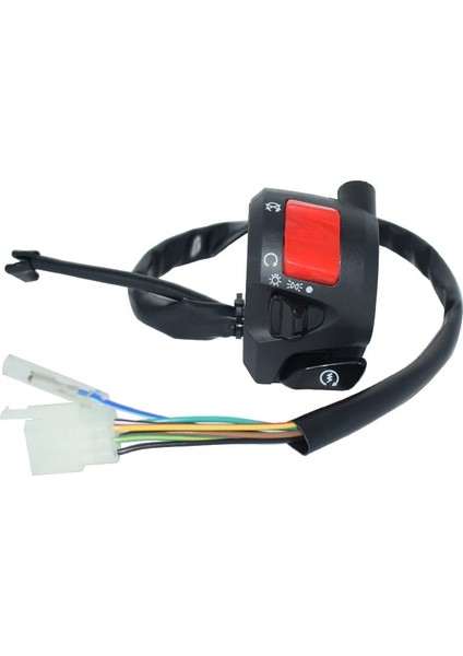 Sol Stil Gidon Motosiklet Anahtarları Sol Sağ 12V Motosiklet Gidon Anahtarı Far Korna Dönüş Sinyali Başlatma Öldürmek Için (Yurt Dışından) fırsatları