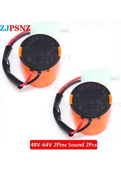 Çoklu Stil Dönüş Sinyali Flaşör Rölesi 12V 48V 64V 2telli Yuvarlak Flaşör Dönüş Işık Sinyalleri Röle Buzzer Röle Gösterge LED Flaşör (Yurt Dışından)