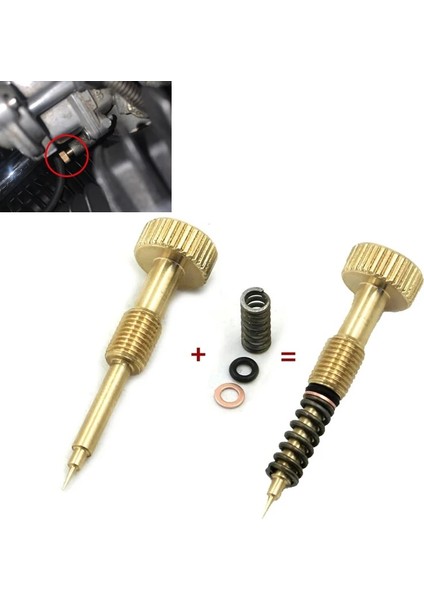 Model 3 Stili Harley Cv Kevk Için Ikiz Kam Sportster Karbüratör Hava Ayarlama Vidaları Boşta Karışım Yakıt Oranı Ayarlama Vidası (Yurt Dışından) fiyatları