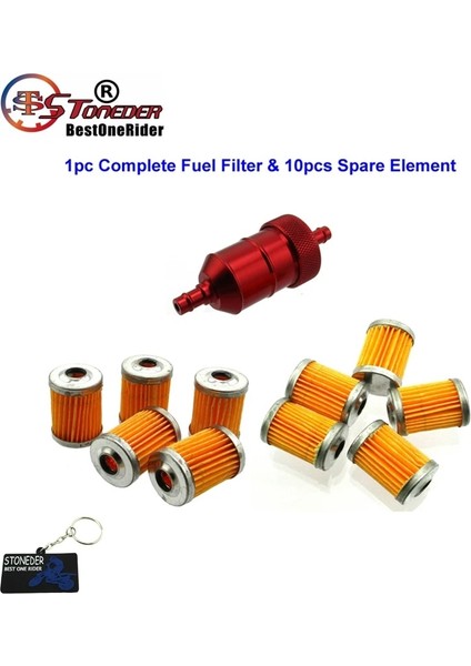 8 Adet Tarzı Stoneder Yakıt Filtresi Yedek Eleman ile Honda Yamaha Suzuki Ssr Thumpstar Arazi Motosikleti Motokros Atv Go Kart (Yurt Dışından) fiyatları