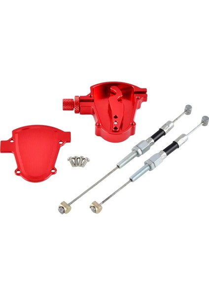 Kablo Kırmızı Stili Kısa Dublör Debriyaj Kolu Kolay Çekme Kablosu Sistemi Honda Cbr 600RR 1000RR Yamaha Kawasaki Buell Için Suzuki Ducati Triumph (Yurt Dışından) modelleri