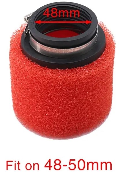 48 mm Tarzı Zsdtrp Evrensel mm Hava Filtresi Sünger Temizleyici Motosiklet Sünger Temizleyici Scooter Karbüratör Yuvarlak Hava Filtresi (Yurt Dışından)