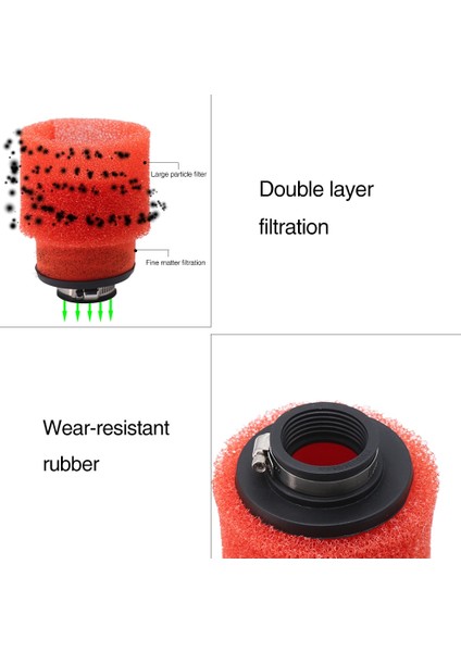 48 mm Tarzı Zsdtrp Evrensel mm Hava Filtresi Sünger Temizleyici Motosiklet Sünger Temizleyici Scooter Karbüratör Yuvarlak Hava Filtresi (Yurt Dışından) modelleri