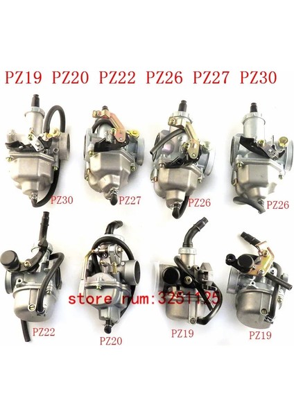 PZ26 El Stili PZ19 PZ20 PZ22 PZ26 PZ27 PZ30 Vm VM19 VM22 Carb El Kablosu Takoz Karbüratör Için 50CC- Dirt Arazi Motosikleti Atv Quad Go Kart (Yurt Dışından)
