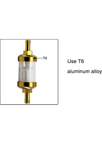 Altın Tarzı Alconstar-Evrensel 8mm C Benzinli Gaz Yakıt Filtresi Motosiklet Aksesuarları Honda Için Yamaha Atv Dirt Pit Bike Quad Mope (Yurt Dışından)