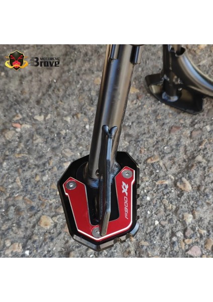 F900R Mavi Stil Bmw Için F900R F900XR F 900R 900XR Motosiklet Aksesuarları Kickstand Ayak Yan Standı Uzatma Pedi Destek Plakası (Yurt Dışından)