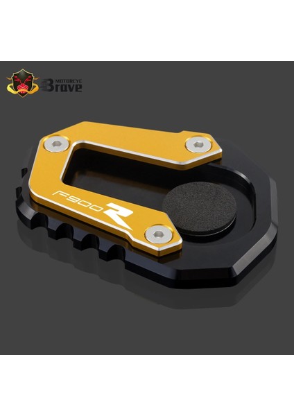 F900R Mavi Stil Bmw Için F900R F900XR F 900R 900XR Motosiklet Aksesuarları Kickstand Ayak Yan Standı Uzatma Pedi Destek Plakası (Yurt Dışından)