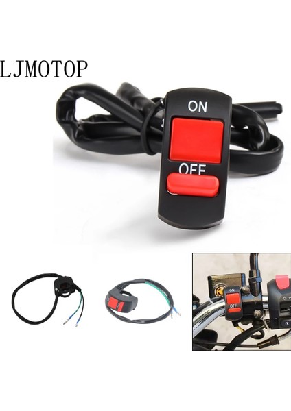 Siyah Stil Evrensel Motosiklet Anahtarları Bağlayıcı Gidon Anahtarları Bmw Rg F650GS F700GS F Gs Için Onoff Düğmesi (Yurt Dışından) fiyatları