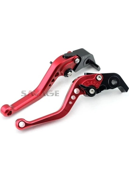 Kısa Kırmızı Stil Shortlong Fren Debriyaj Kolları Yamaha Fz6 Fz1 Ns Fazer Fz8 Xj6 XJ6F Diversion Motosiklet FZ6N FZ1N Aksesuarları Ayarlanabilir (Yurt Dışından)